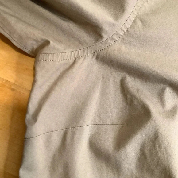 HAWES & CURTIS Taupe Fitted Hipster Shirt Size 40 - Picture 14 of 15